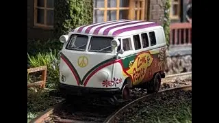 h0 layout: Modellbahn Union Klv 20 Flower Power