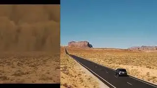 Car Dust Storm Project - FumeFX Project