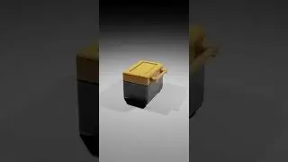I made a crate in blender and it's not as bad as I expected 👏👏