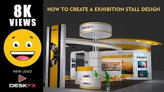 3ds Max Exhibition Stall Tutorial and Texturing in 3DS Max Tutorial SEO /PPC  (Part 1)
