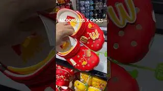Mcdonalds x Crocs