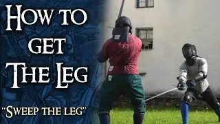 Feint to get The Leg - HEMA Longsword Techniques