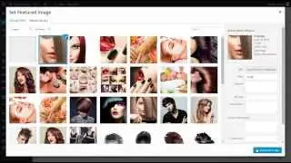 Salon - Adding Images after importing xml demo content
