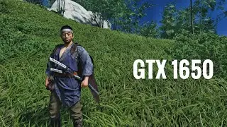 Ghost of Tsushima gameplay GTX 1650 ( FSR 3 On medium settings )