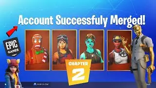 HOW TO MERGE FORTNITE ACCOUNTS IN CHAPTER 2! (Fortnite Account Merging)
