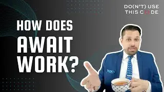 How Does Python's await Actually Work?