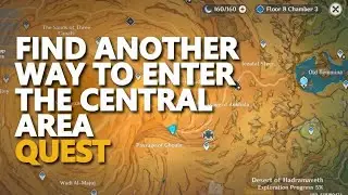 Find Another Way To Enter The Central Area Genshin Impact ✨