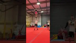 Squeaky Clean ⭐️ Full Up!! #cheerleading #cheer #partnerstunts #coedstunts