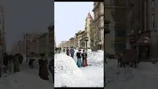 Нью-Йорк начала XX века в цвете