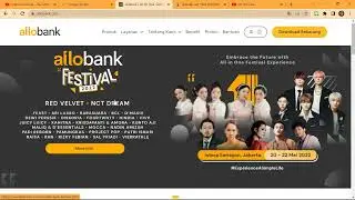 REVIEW Aplikasi ALLO BANK - Launchingnya Bikin EVENT FESTIVAL MUSIK ada RED VELVET & NCT DREAM