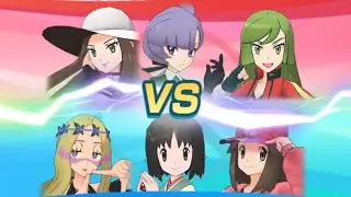 Pokémon Masters EX | ( SS Mina, Pal Erika, SS Leaf ) VS 14 Ultimate Battles