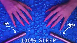 ASMR Tapping and Scratching with 50 Different Mics , Items & Nails 💙 No Talking for Sleep 😴 4K