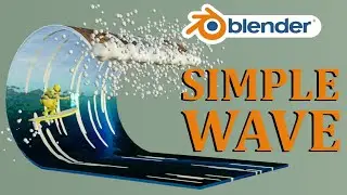 SIMPLE WAVE ( BLENDER 2.91 )