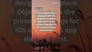 Swift vs objective-C ??? #shorts #ios #facts