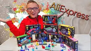 Among us распаковка Lego набора с Aliexpress LEGO AMONG US - угадай кто импостер???