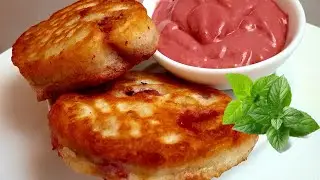 Оладьи на кефире пышные с малиной