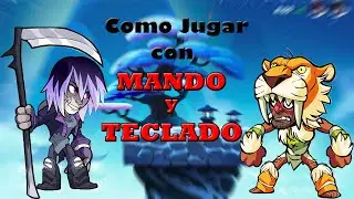 COMO JUGAR BRAWLHALLA DE 2 JUGADORES EN LA MISMA PC CON MANDO Y TECLADO