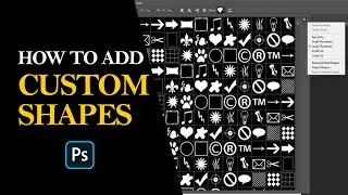 How to Create Custom Shapes in Adobe Photoshop