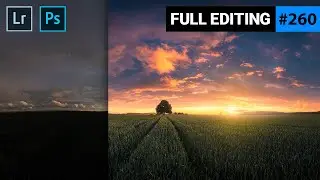 COLORFUL HDR Panorama with Adobe Lightroom & Photoshop | QE 