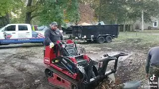 Putting the Dingo TX1000 to work.