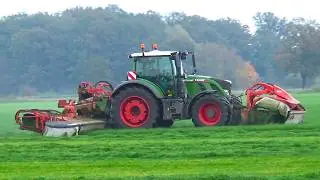 Kaamps mowing autumn silage