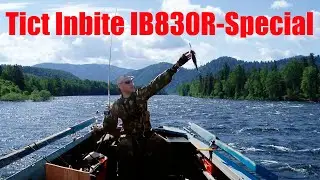 Ловля жереха на спиннинг Tict Inbite R-Special IB830R  и блёсны от "Русской блесны"