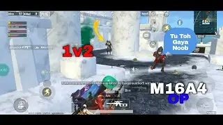 Noob ka 1v2 battleground mobile India lite #Shorts
