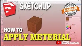 Sketchup How To Apply Material