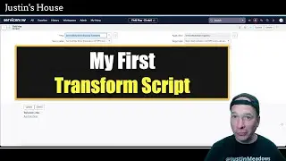 My First Transform Script