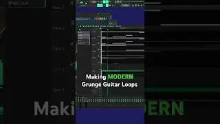 Making MODERN Grunge/Gothic Guitar Loops In Fl Studio!