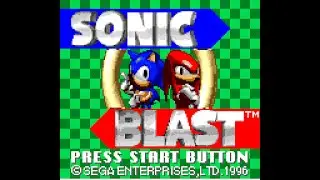 Sonic Blast (Game Gear) playthrough ~Longplay~