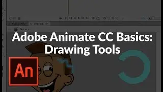Adobe Animate CC 2018 Basics 5 - Drawing Tools, Ovals, Pen Tool, Brushes, and More