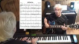 COTTON TAIL ( TvdH ) - Jazz guitar & piano cover ( Duke Ellington )
