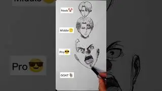 How to draw Levi Ackerman || How to draw attack on titan characters