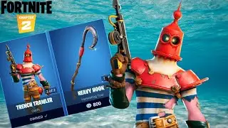 *NEW* TRENCH TRAWLER GAMEPLAY + ITEM SHOP HAS THIS NOW?! (FORTNITE CHAPTER 2 SEASON 3)