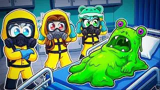 Surviving The NEW SLIMEBERT ANOMALY In Roblox Animal Hospital Hazmat Update!