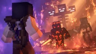 Война Песни: Эпизод 4 (Minecraft Animation Series) Русская Озвучка ✅льоха✅ русская озвучка