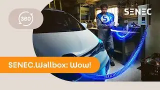 Wow! 🤩 Betanke dein E-Auto ganz easy mit der SENEC.Wallbox. #solarstrom #wallbox #eautos