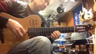 Полька 2. Godin Grand Concert 7 string new guitar Russian tuning (d-b-g-d-b-g-d)