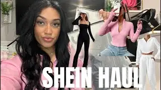 MINI SHEIN TRY ON HAUL | MINIMALIST ESSENTIAL PIECES | EVA IS ESSENTIAL