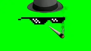 Green screen thuglife effects