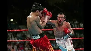 Manny Pacquiao vs Juan Manuel Márquez l in 2 minutes - Hardest punches - Knockdowns with commentary
