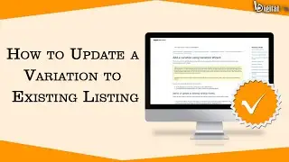 How to Update a Variation to Existing Listing | how to edit variation listing | Tutorial in Hindi