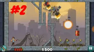 Stupid Zombies Chapter 1 Stage 2  1-60  Full Walkthrough - Shotgun vs Zombies