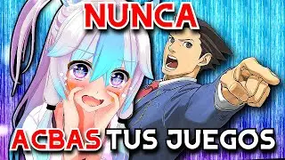 VTUBER CASTIGADA POR NO ACABARSE SUS JUEGOS