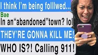 Exploring an ABANDONED GHOST TOWN!!! (Cliffhanger | Ghost Town | Scary Text Message Story)