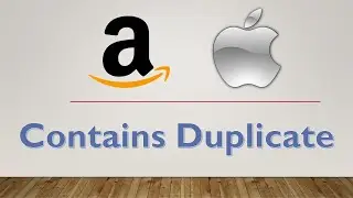 Contains Duplicate - LeetCode 217 - Java