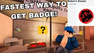 FASTEST WAY TO GET BAKER’S BADGE AND FREE ITEMS IN ARSENAL! | ROBLOX