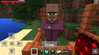Trade with village MENJUAL ATAU MEMBELI BARANG •|• Minecraft Pocket Edition 0.11.1 •|• MOD