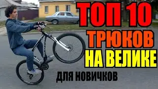 TOP 10 EASY BICYCLE TRICKS | WHEELIE, BUNNYHOP